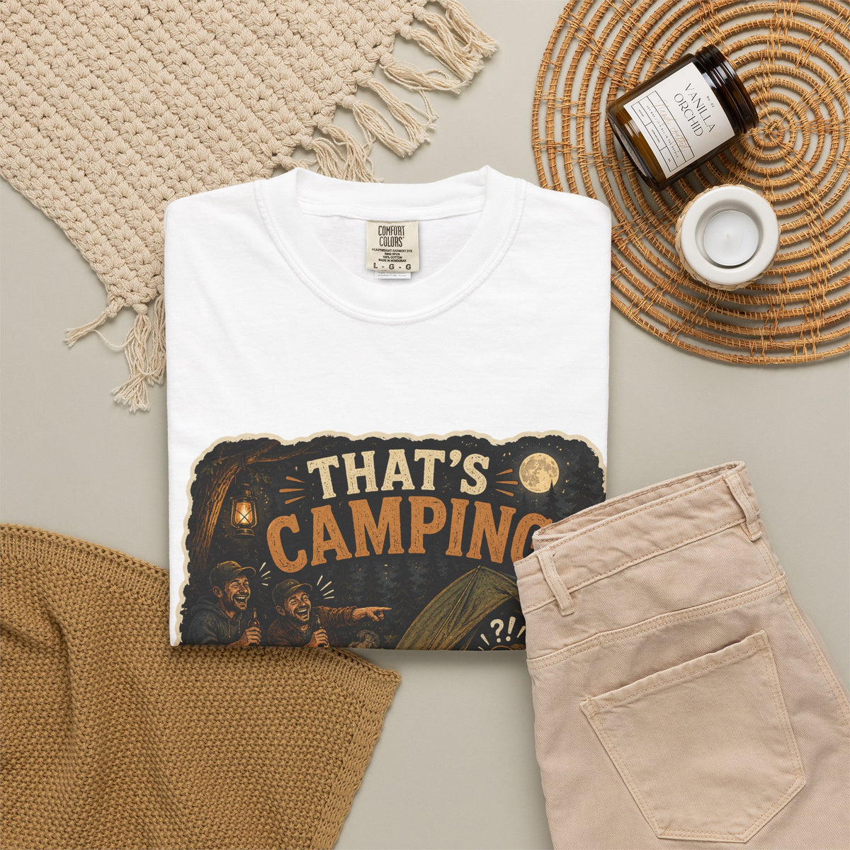 That's Camping T-Shirt | Funny Camping Tee | Gift for Campers and Outdoor Lovers