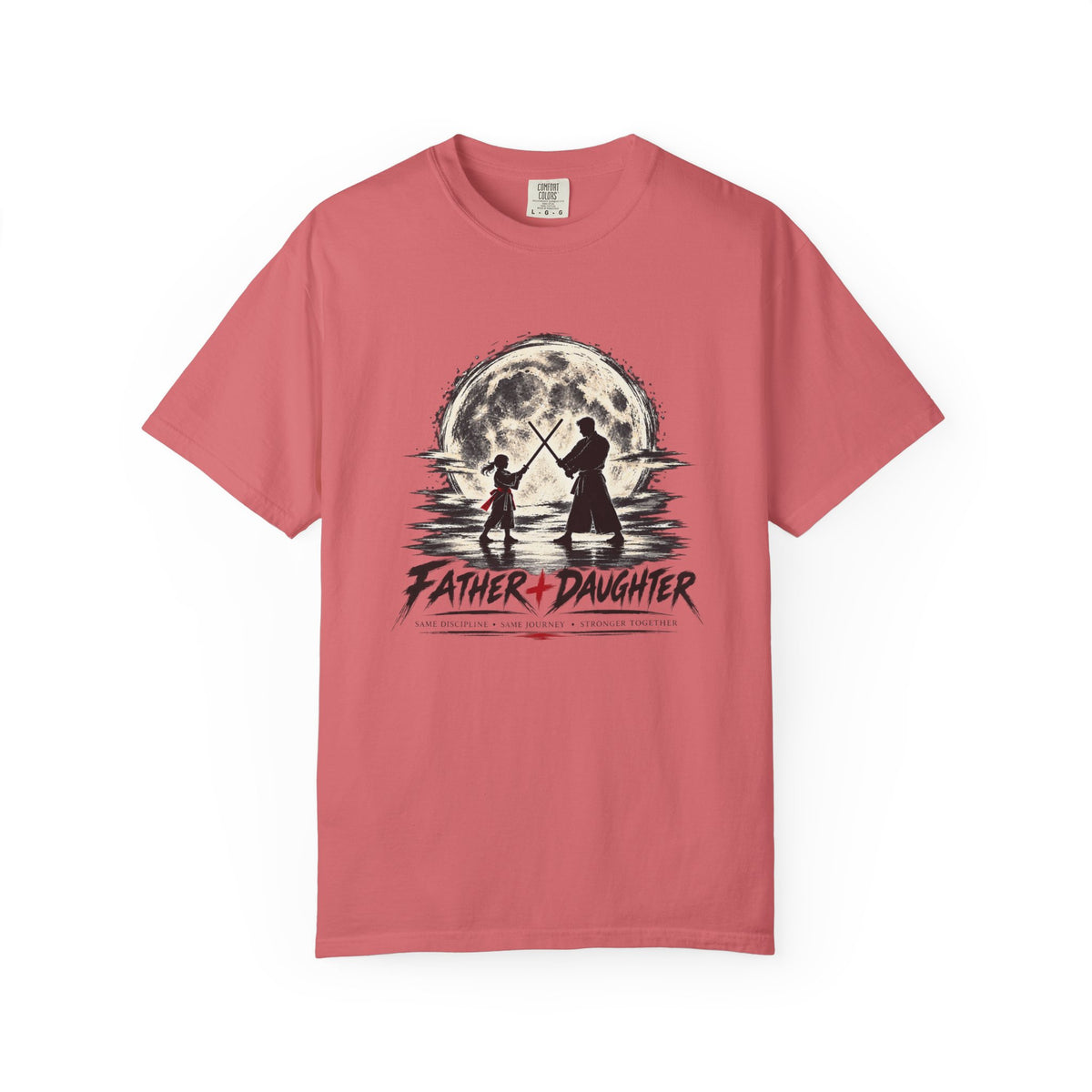 Father & Daughter Moonlight Tee — Matching Dad Daughter Graphic T-Shirt