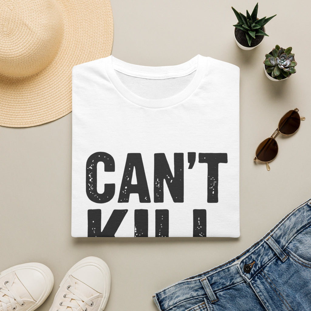 Can't Kill Handsome T-Shirt | Funny Confidence Tee for Men | Graphic Humor Tee