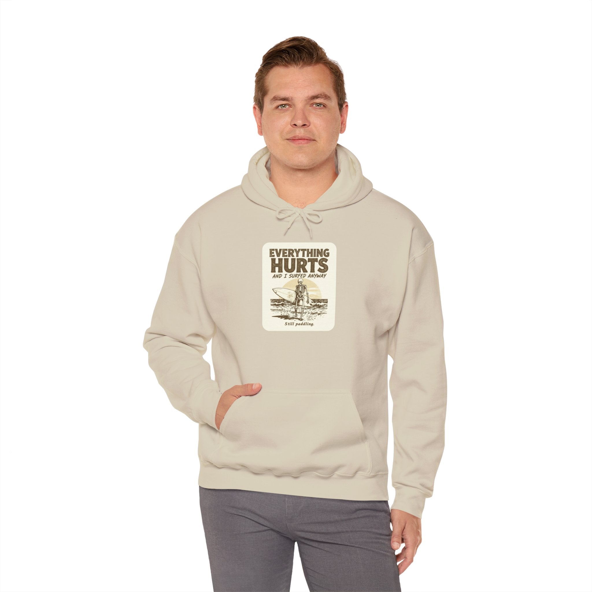 Everything Hurts and I Surfed Anyway T-Shirt | Funny Surf Tee | Gift for Surfers